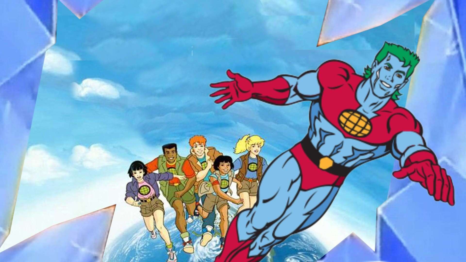 Защитники планет. Captain Planet and the Planeteers. Мультсериалы 90.